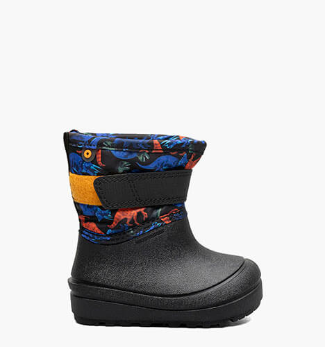 Baby Snow Shell - Real Dino Baby Boots in Black Multi for $55.00