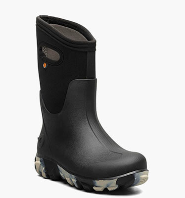 Classic Seamless Marble Kids' Winter Boots in Black Multi for $95.00
