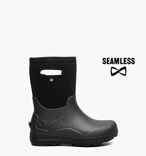 York Seamless Kids' Rain Boots Black
