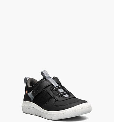 Skyline Kicker Low Kids Slip Ons in Black for $65.00