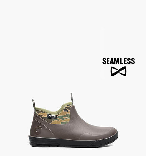 Rockaway Seamless Low Men's Slip On Boots in Chocolate Multi for $120.00