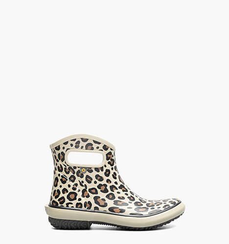 Patch Ankle Leopard Women's Garden Boots in Taupe Multi for $80.00