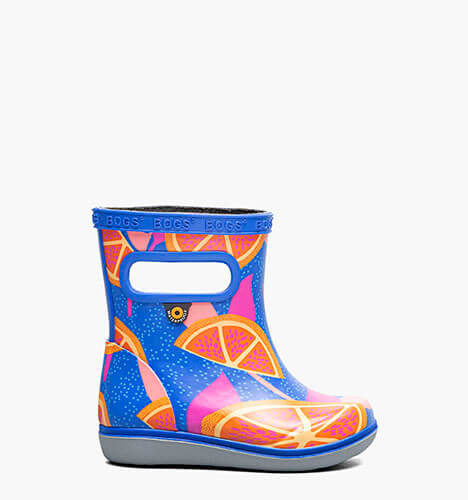 Skipper II Summer Fruit Kids' Rain Boots in Blue Multi for $45.00