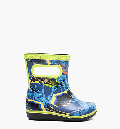 Skipper II Fish Kids' Rain Boots in Navy Multi for $45.00