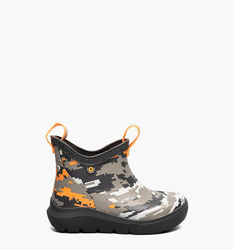 Skyline Rain Chelsea Pixel Camo Kids' Rain Boots in Tan Multi for $60.00