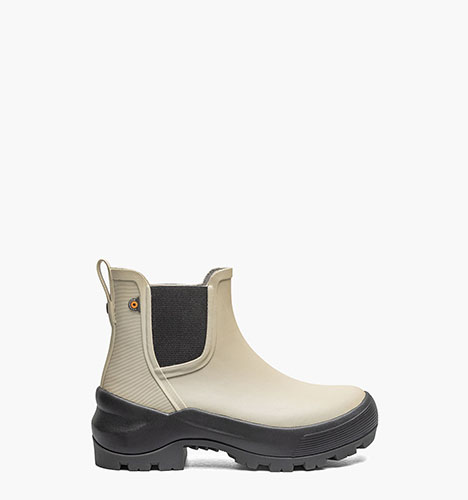 Piper Chelsea Women's Rain Boots in Oatmeal for $110.00