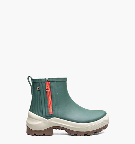 Piper Zip Women's Rain Boots in Dark Turquoise for $115.00