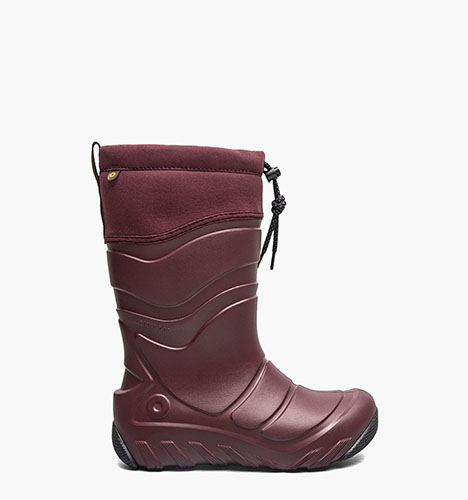 Boga Boot Tall Unisex Slip On Boots in Dark Cherry for $125.00
