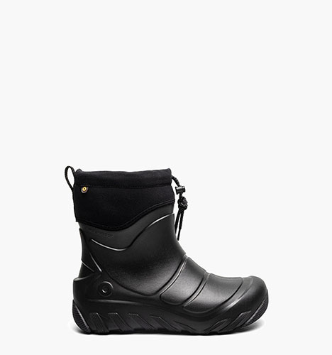 Boga Boot Mid Unisex Slip On Boots in Black for $120.00