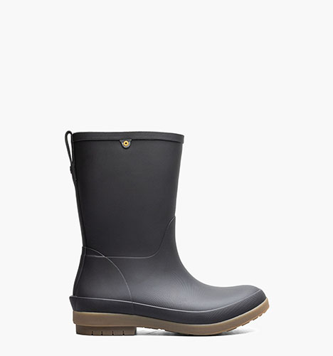 Amanda Plush II Mid Women's Rain Boots in Black for $110.00