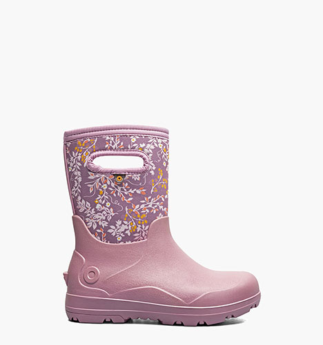 York Seamless - Demure Floral Kids' Winter Boots in Pink for $80.00