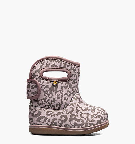 Baby Bogs II - Glitter Leopard Baby Boots in Rose Multi for $60.00