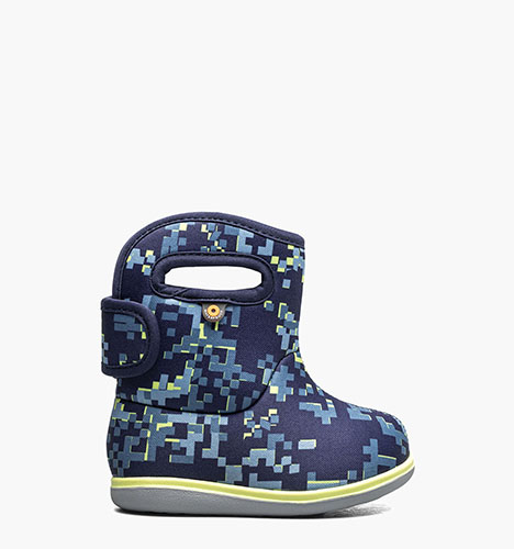 Baby Bogs II - Crafted Camo Baby Boots in Navy Multi for $60.00