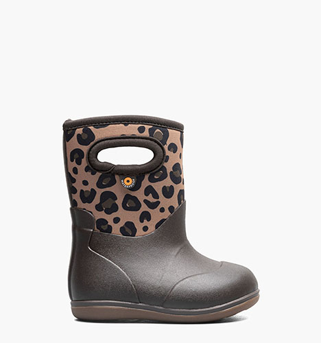 Baby Classic - Leopard Baby Boots in Chocolate Multi for $60.00