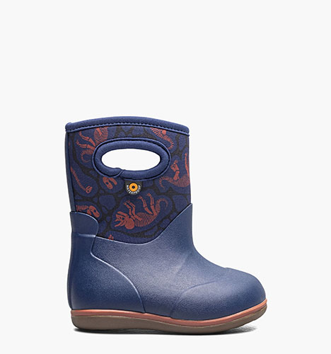 Baby Classic - Archaeology Baby Boots in Navy Multi for $60.00