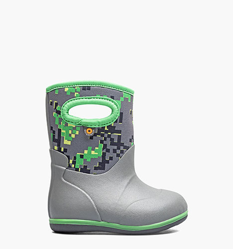 Baby Classic - Crafted Camo Baby Boots in Gray Multi for $60.00