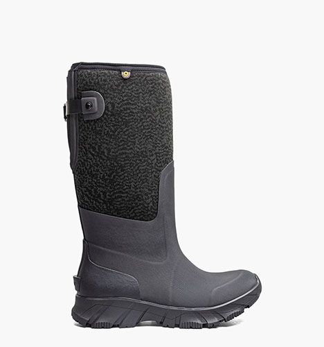 Whiteout II Adjustable Calf Plume Women's Winter Boots in Black for $185.00