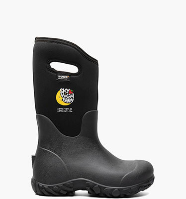 Sky High Farm Worker Unisex Waterproof Work Boot in Black for $180.00